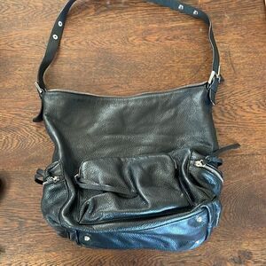 JACKY CELINE LEATHER SHOULDER/CROSS BODY BAG